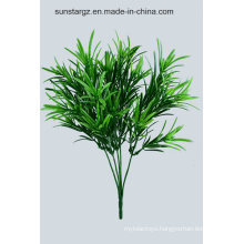 PE Podocarpus Branch Artificial Plant for Home Decoration (49976)
